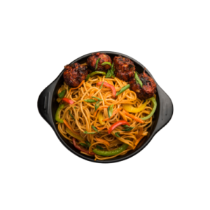 Mix Chowmein Manchurian